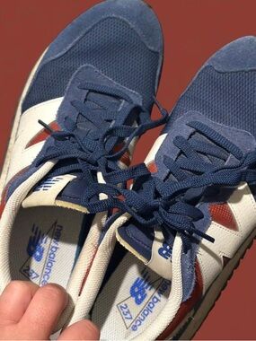 New Balance Navy, Red & White Trail Runner